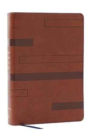 NIV Colour Code Study Bible, Revealing God's Truth Colour by Colour Brown Leather