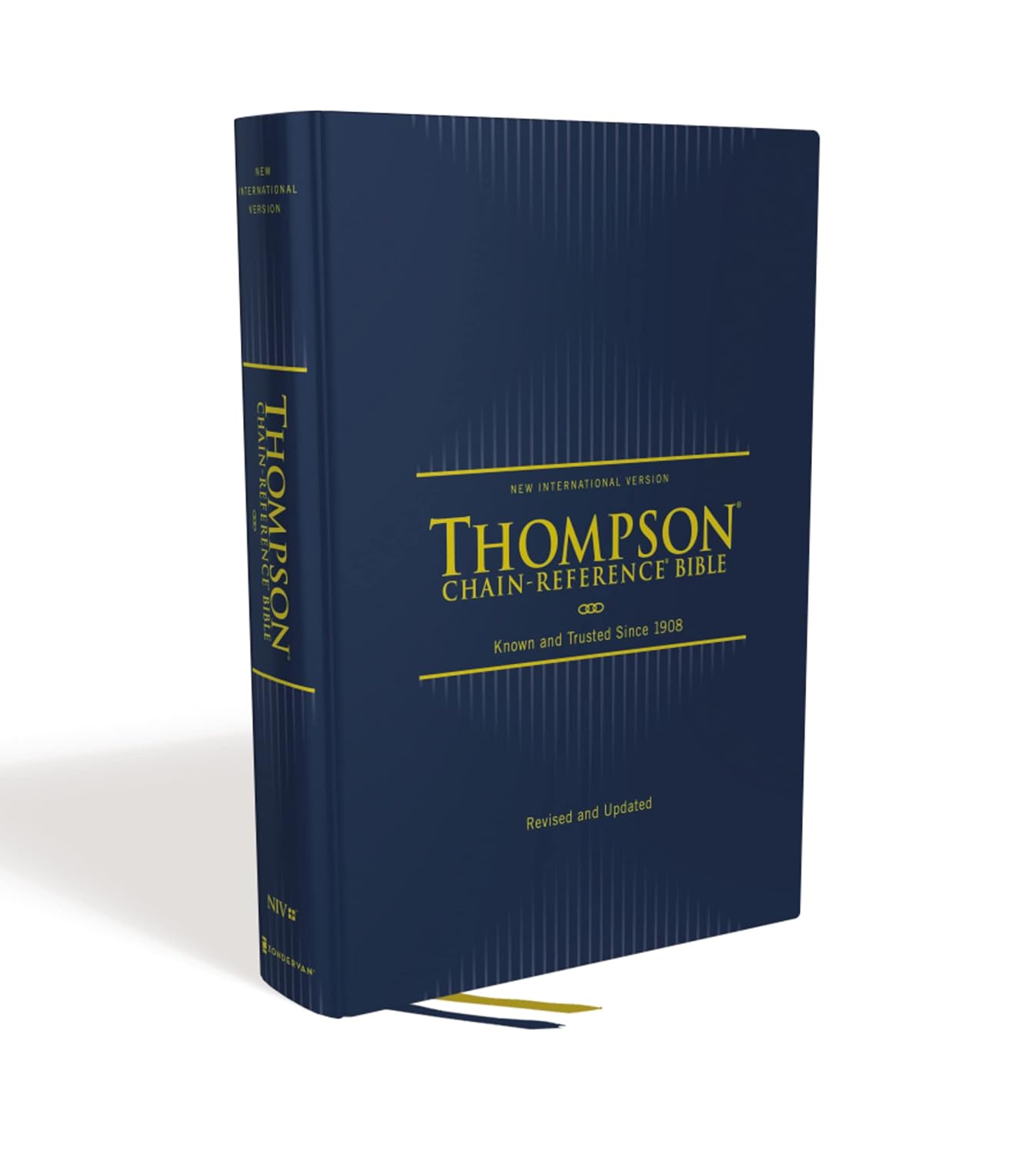 Image of NIV Thompson Chain Reference Bible, Hardcover, Navy