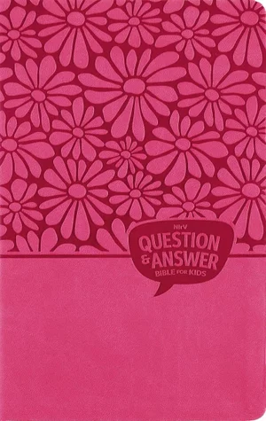 NIRV Question and Answer Bible for Kids, Leathersoft, Pink