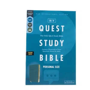 NIV Personal-Size Quest Study Bible, Comfort Print -Leather-look,