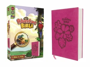 NKJV Adventure Bible (Full Colour)-Raspberry DuoTone