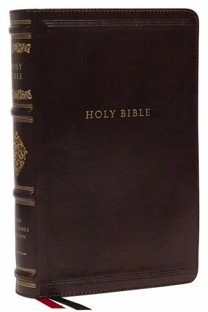 NKJV Personal Size Reference Bible - Brown - Sovereign Collection