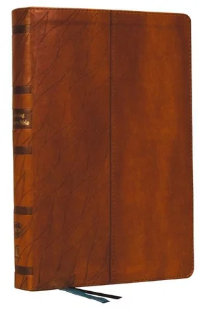 NKJV Encountering God Study Bible, Leathersoft, Brown
