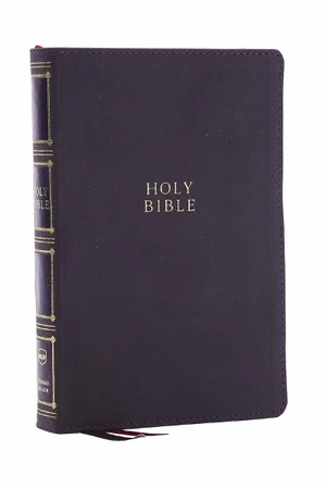 NKJV Compact Reference Bible, Grey Leathersoft, Red Letter