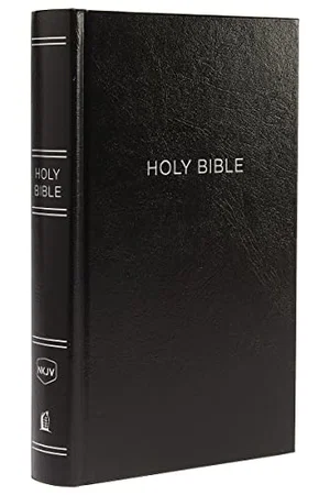 NKJV, Reference Bible, Personal Size Giant Print, Hardcover, Black