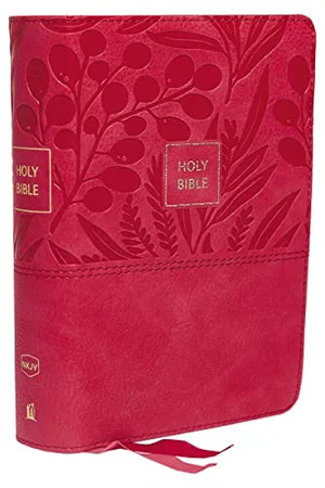 NKJV, End-of-Verse Reference Bible, Compact, Leathersoft, Pink, Comfort Print