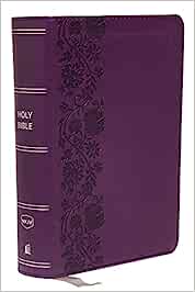 NKJV, End-of-Verse Reference Bible, Compact, Leathersoft, Purple, Comfort Print