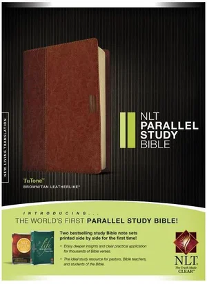 NLT2 Parallel Study Bible-Brown/Tan TuTone