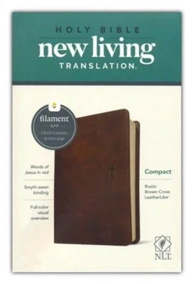 NLT Brown Compact Bible (Filament Enabled Edition)