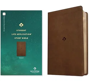 NLT Student Life Application Study Bible, Filament Enabled, Rustic Brown
