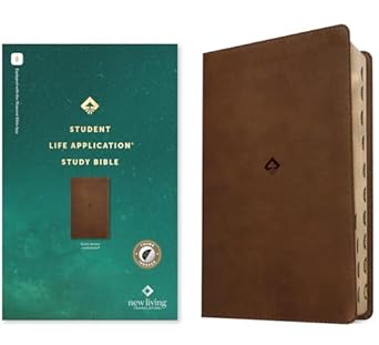 Image of NLT Student Life Application Study Bible, Rustic Brown, Indexed, Filament