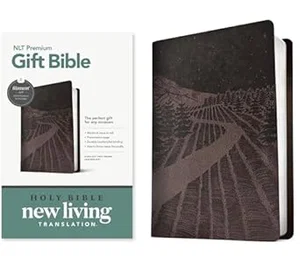 NLT Premium Gift Bible, Starlight Path Brown