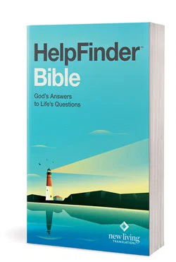 NLT Helpfinder Bible Softcover, Filament Enabled, Red Letter