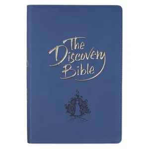 Discovery Bible - Blue Faux Leather
