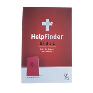 NLT Helpfinder Bible: Pink God's Word at Your Point of Need