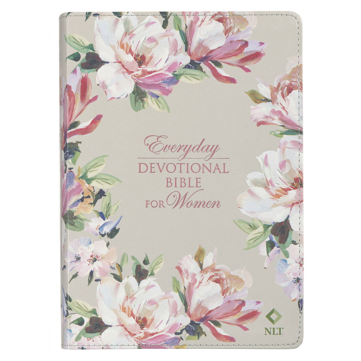 Image of Devotional Bible NLT for Women Faux leather, Floral