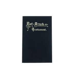 Rot-Druck Testament (Red Letter Testament German) 4.5 x7in