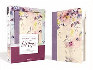 Biblia de Estudio para la Mujer NVI, Leathersoft/Tela Lila