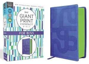 NIRV Giant Print Compact Bible for Boys