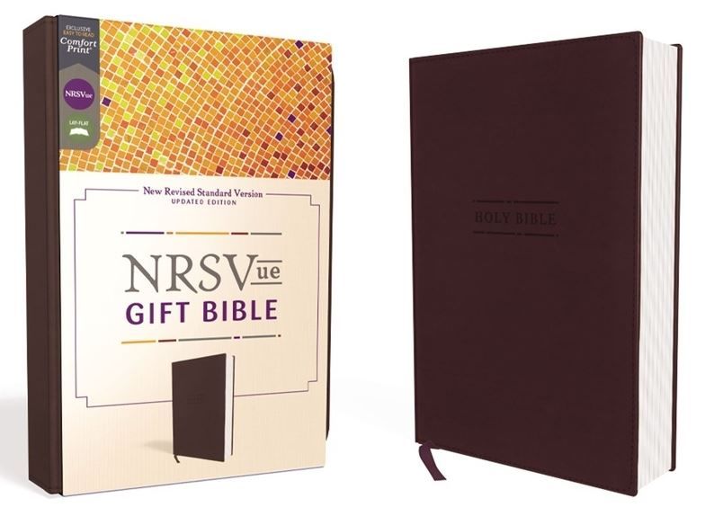Image of NRSVUE Gift Bible, Leathersoft, Burgundy, Comfort Print