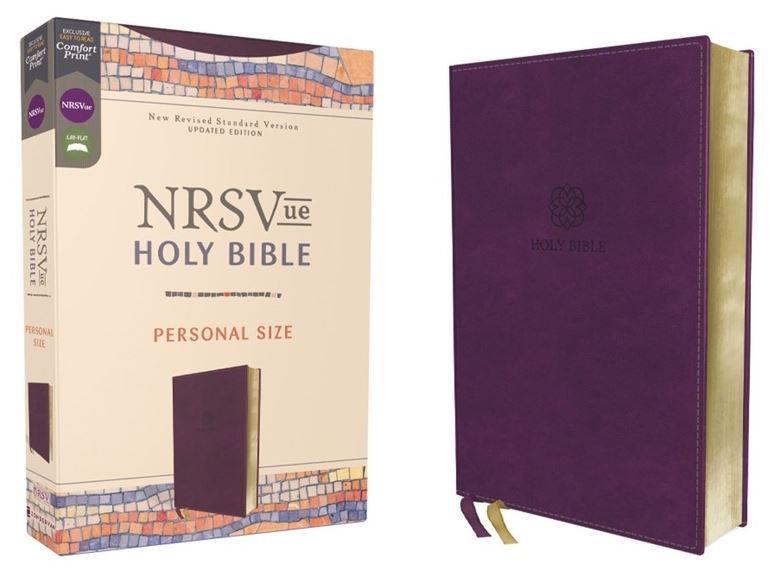 Image of NRSVUE Holy Bible, Personal Size, Leathersoft, Purple, Comfort Print