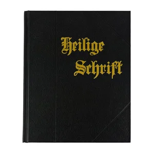 Giant Print German Bible Gothic Print- Groszdruck Bibel Gotische Schrift