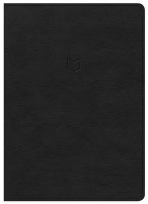 CSB He Reads Truth Bible Black Leathertouch