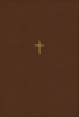 NASB Thompson Chain-reference Bible, Brown, Learthersoft, Red Letter, CP