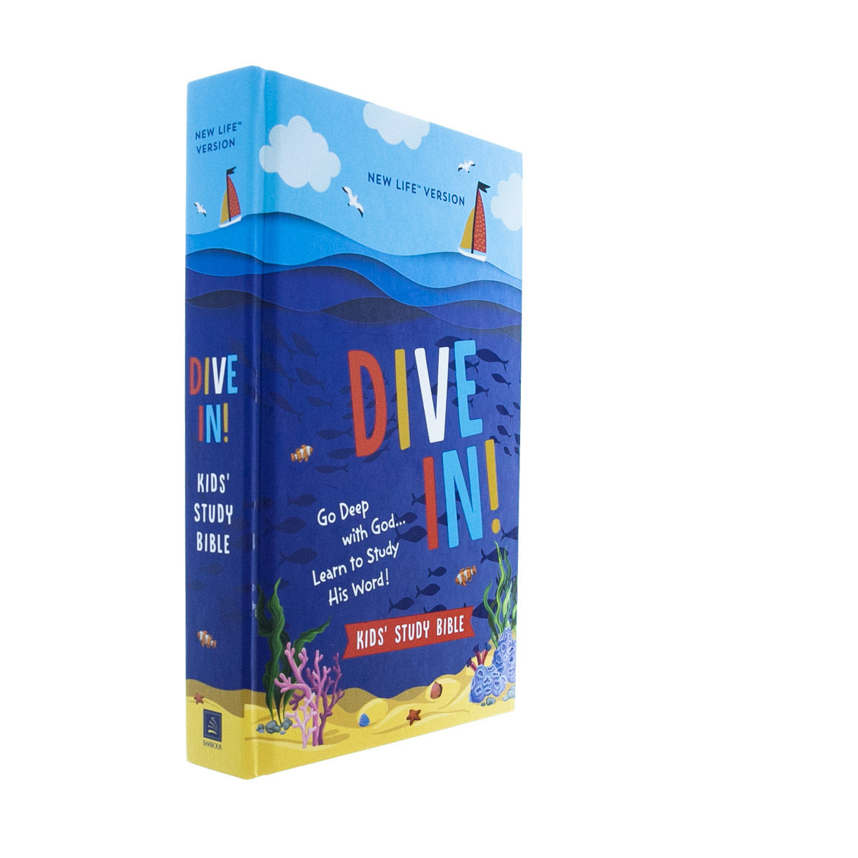 Image of NLV Dive In! Kids’ Study Bible: Hardcover -New Life Version