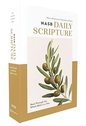 NASB Daily Scripture, Paperback White/Olive 1995 Text