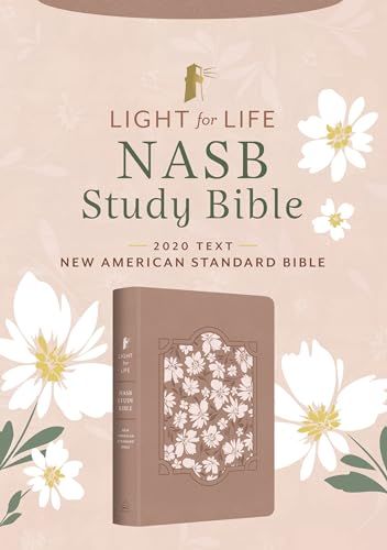 Image of Light for Life NASB Study Bible (Blush Bouquet)