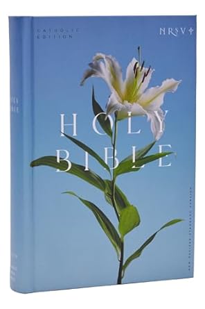 Image of NRSV Catholic Edition Bible, Easter Lily Hardcover