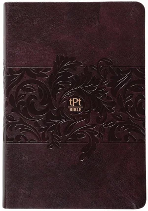 The Passion Translation New Testament (2020 Edition) Giant Print Plum