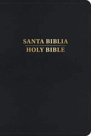 RVR 1960/KJV Biblia Bilingüe, Black Imitation Leather, Indexed