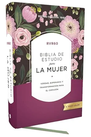 RVR 60 Women's Study Bible Hardcover Spanish
