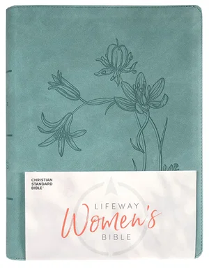 CSB Lifeway Women's Bible, Slate Leathertouch