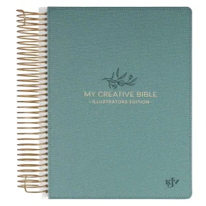 My Creative Bible KJV Teal Linen HC
