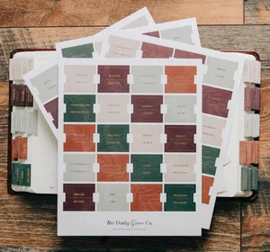 Jewel Tone Bible Tabs