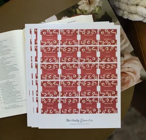 Berry Blooms Bible Tabs