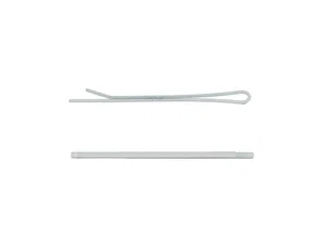 2" BOBBY PIN WHITE