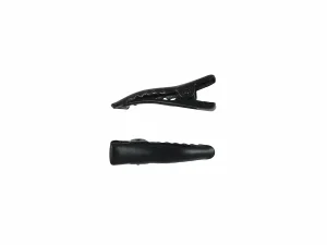 1.25" Plain Pinch Clip - Black