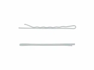 2" Bobby Pin Wave White