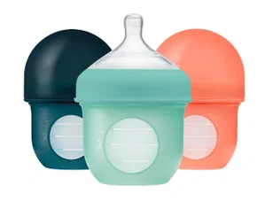 Mint 4 oz. Silicone Pouch Bottle 3 Pack