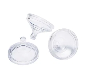 NURSH Silicone Bottle Nipples Medium Flow 3 Pack