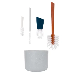 MOD Bottle Cleaning Brush Set - terracotta