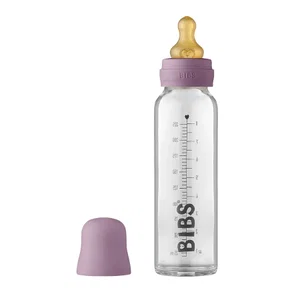 225 mL Glass Baby Bottle - Mauve