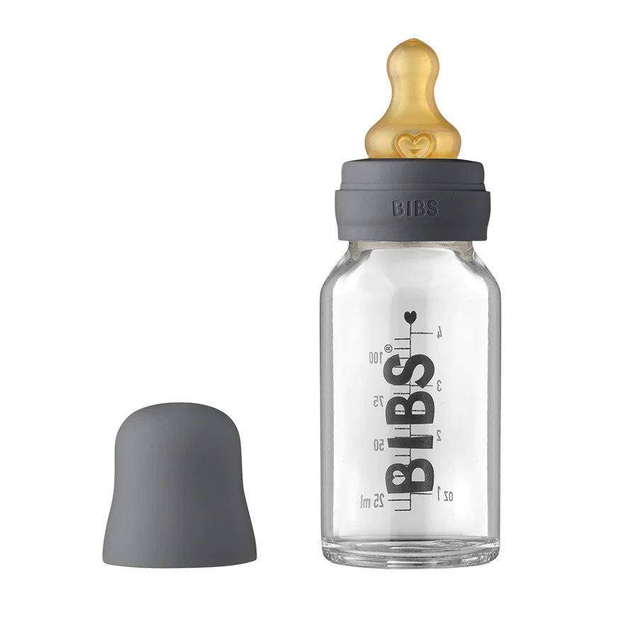 Image of 110 mL Glass Baby Bottle- Iron