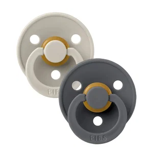 Bibs Pacifier Original 6-18 Months - Sand/Iron