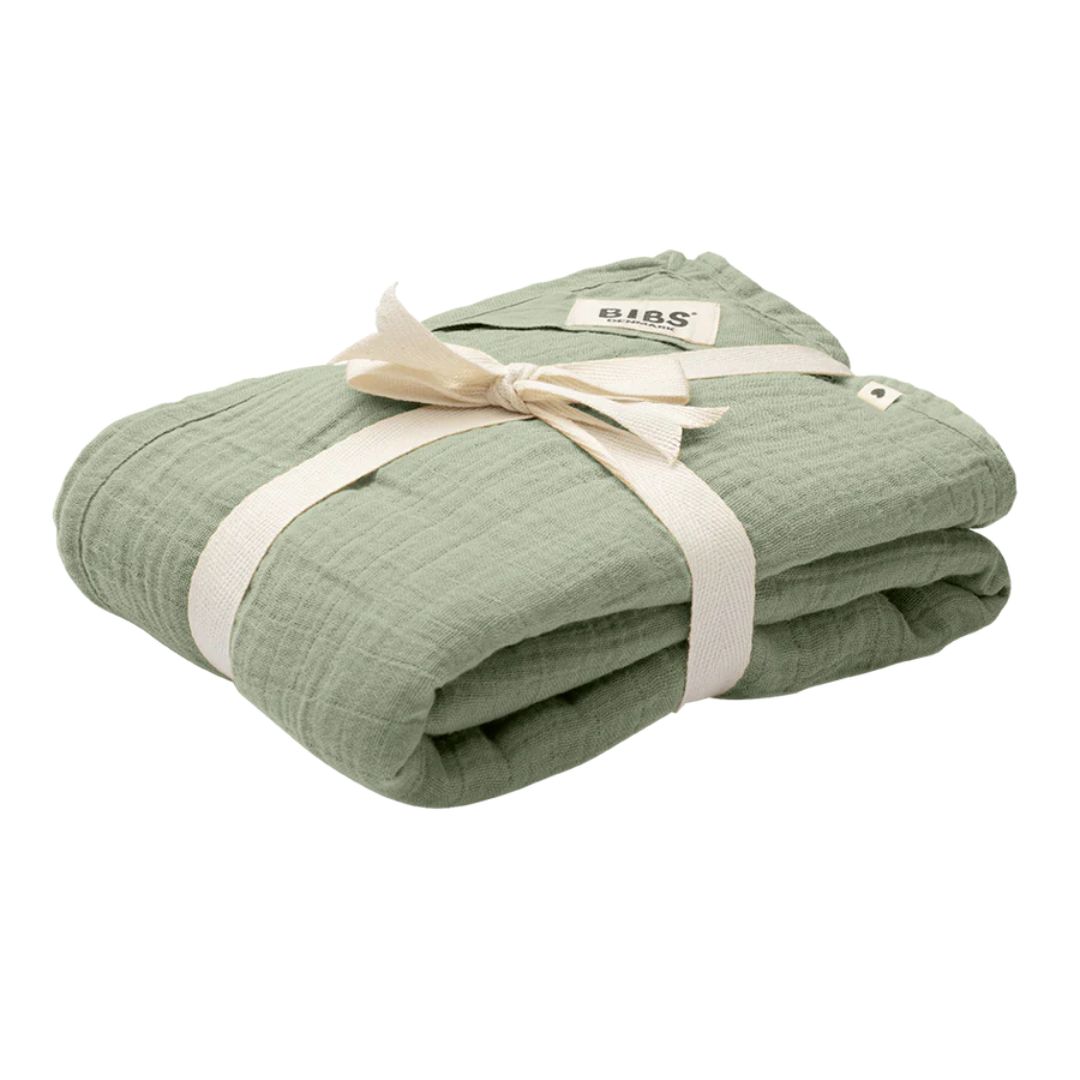 Image of BIBS Muslin Swaddle Sage