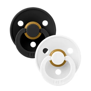 Bibs Pacifier Original 0-6 Months - Black/White